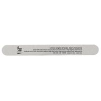 Lime &agrave; ongles 2 faces lavable 240/240 zebra, pour ongles artificiels
