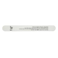 Lime à ongles 2 faces lavable 240/240 blanc, pour ongles naturels,  Lime à ongles 2 faces lavable 240/240 blanc, pour ongles naturels