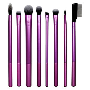 Kit 8 pinceaux essentiels pour les yeux,  Kit 8 pinceaux essentiels pour les yeux