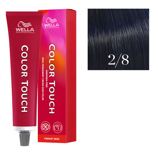 Coloration semi-permanente Color Touch 2/8 noir bleut&eacute;