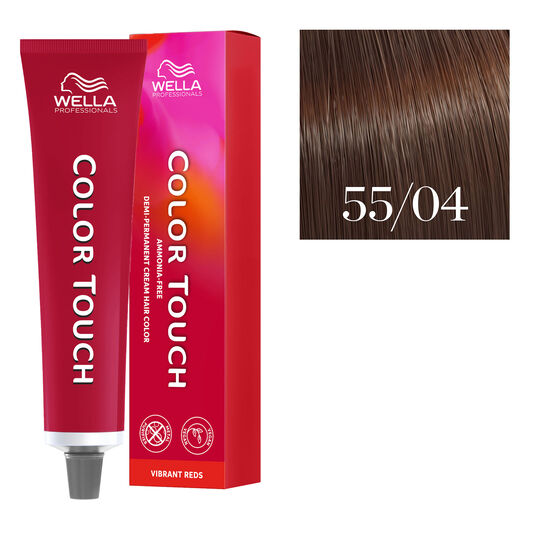 Coloration semi-permanente Color Touch 55/04 ch&acirc;tain clair naturel cuivr&eacute;