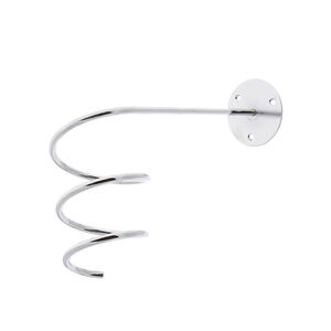 Porte séchoir spirale à fixation murale