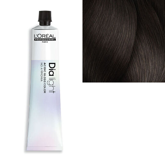 Coloration ton sur ton Dialight 5.8 châtain clair mocca