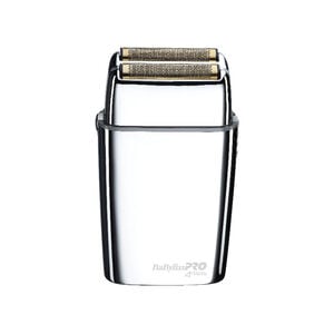 Rasoir professionnel rechargeable en m&eacute;tal FOILFX02 silver