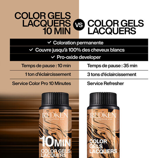 Coloration permanente Color Gels Lacquers dor&eacute; beige 7.31 - 7GB