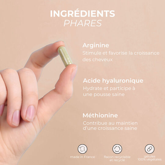 Compl&eacute;ment alimentaire pousse des cheveux cure 3 mois