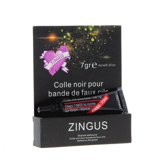 Colle noir pour bande de faux cils