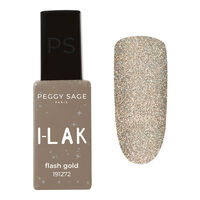 Vernis semi-permanent I-LAK flash gold