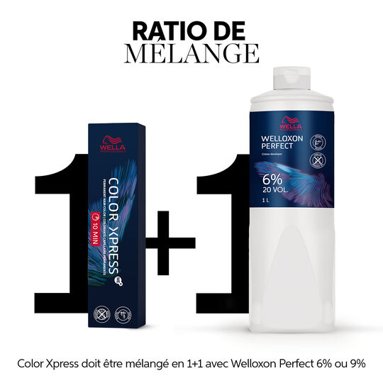 Coloration permanente Color Xpress 7/1 blond cendré