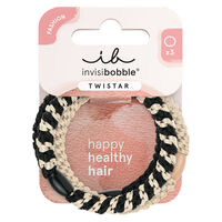 3 &Eacute;lastiques tress&eacute;s Twinstar classical braids