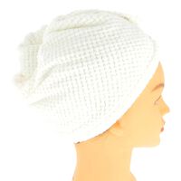 Serviette microfibre blanc crème