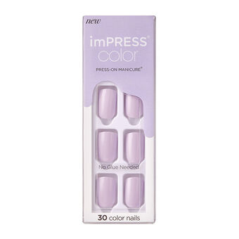 Faux ongles impress color purplect