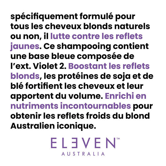 Shampooing pour cheveux blonds Keep My Colour 500 ml