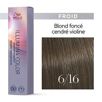 Illumina color 6/16 blond fonc&eacute; cendr&eacute; violet