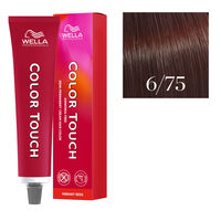 Coloration semi-permanente Color Touch 6/75 blond fonc&eacute; marron acajou