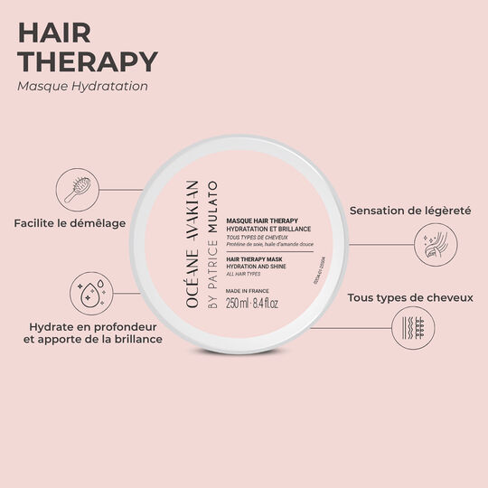 Masque hydratation Hair Therapy 250 ml