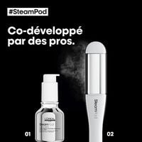 Pack lisseur boucleur SteamPod 4 et soin lissant