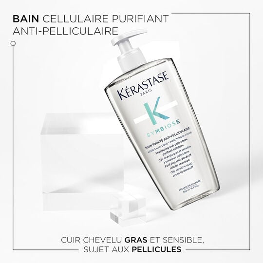Bain pureté anti-pelliculaire Symbiose 500 ml,  Bain pureté anti-pelliculaire Symbiose 500 ml