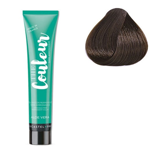 Coloration sans ammoniaque The Couleur 6.72 blond foncé marron irisé