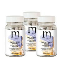 Compl&eacute;ment alimentaire complexe spiruline cheveux secs cure 3 mois