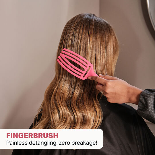 Brosse d&eacute;m&ecirc;lante &eacute;dition limit&eacute;e octobre rose pink ink