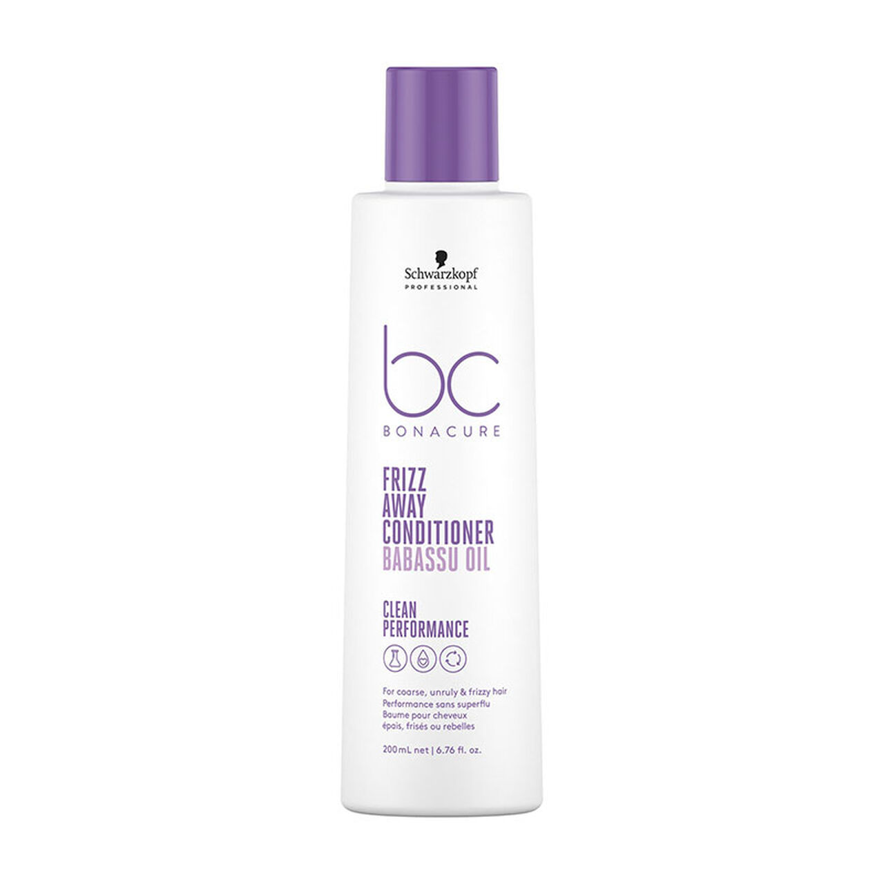 Schwarzkopf Professional - Baume lissant pour cheveux indisciplinés BC Frizz Away