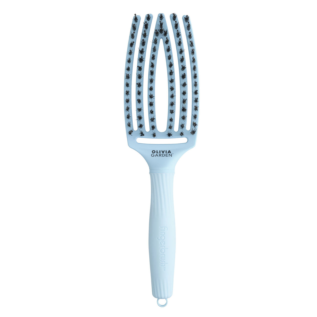Brosse Fingerbrush Care Iconic édition limitée pastel taille Olivia Garden - vue 2