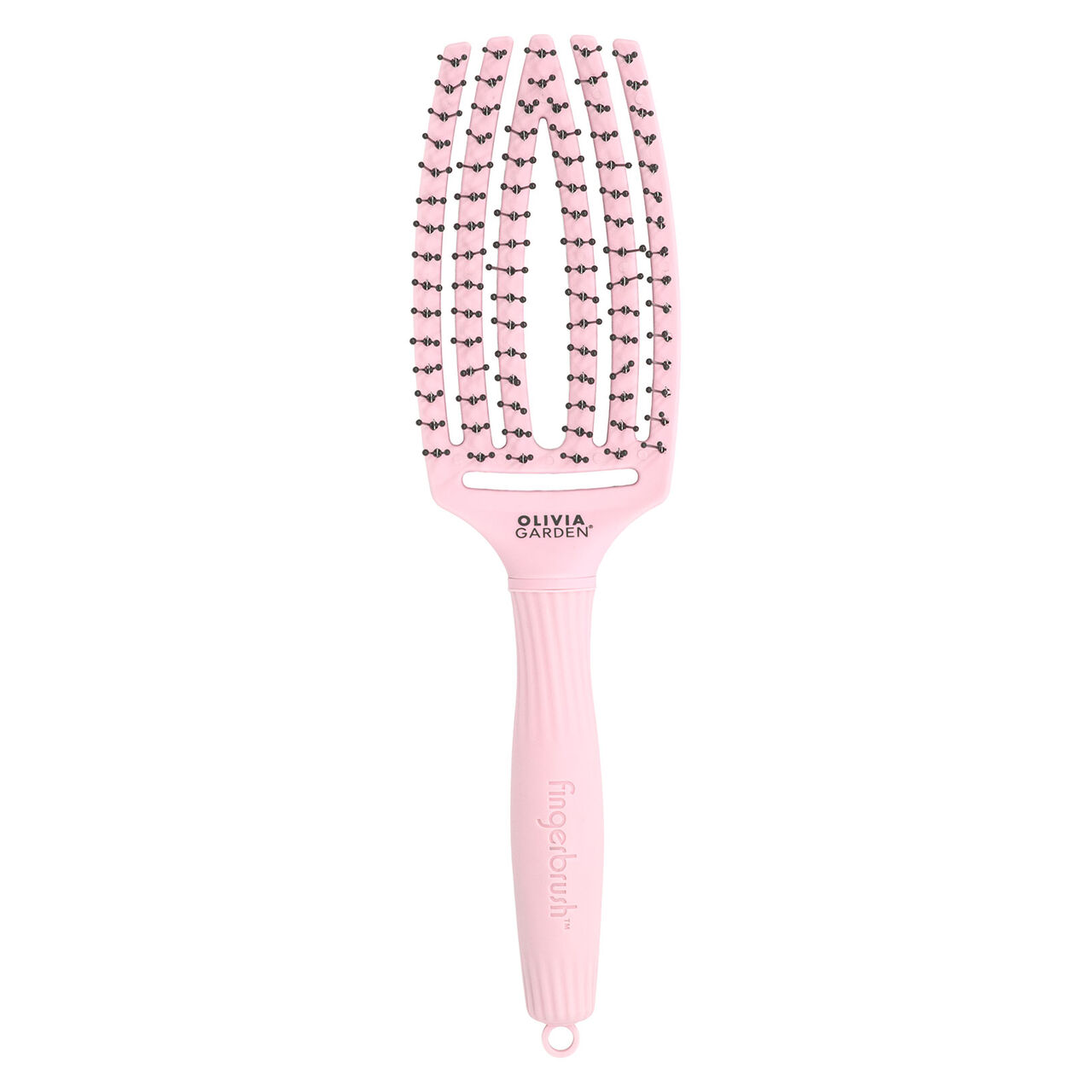 Brosse Fingerbrush Care Iconic Double poils nylon édition limitée pastel taille Olivia Garden - vue 2