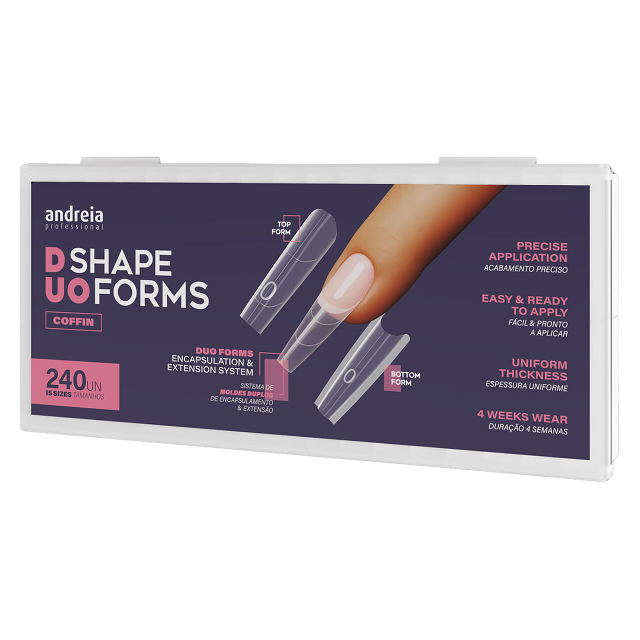 Double capsule d'extension Duo Shape Form almond Andreia - vue 2