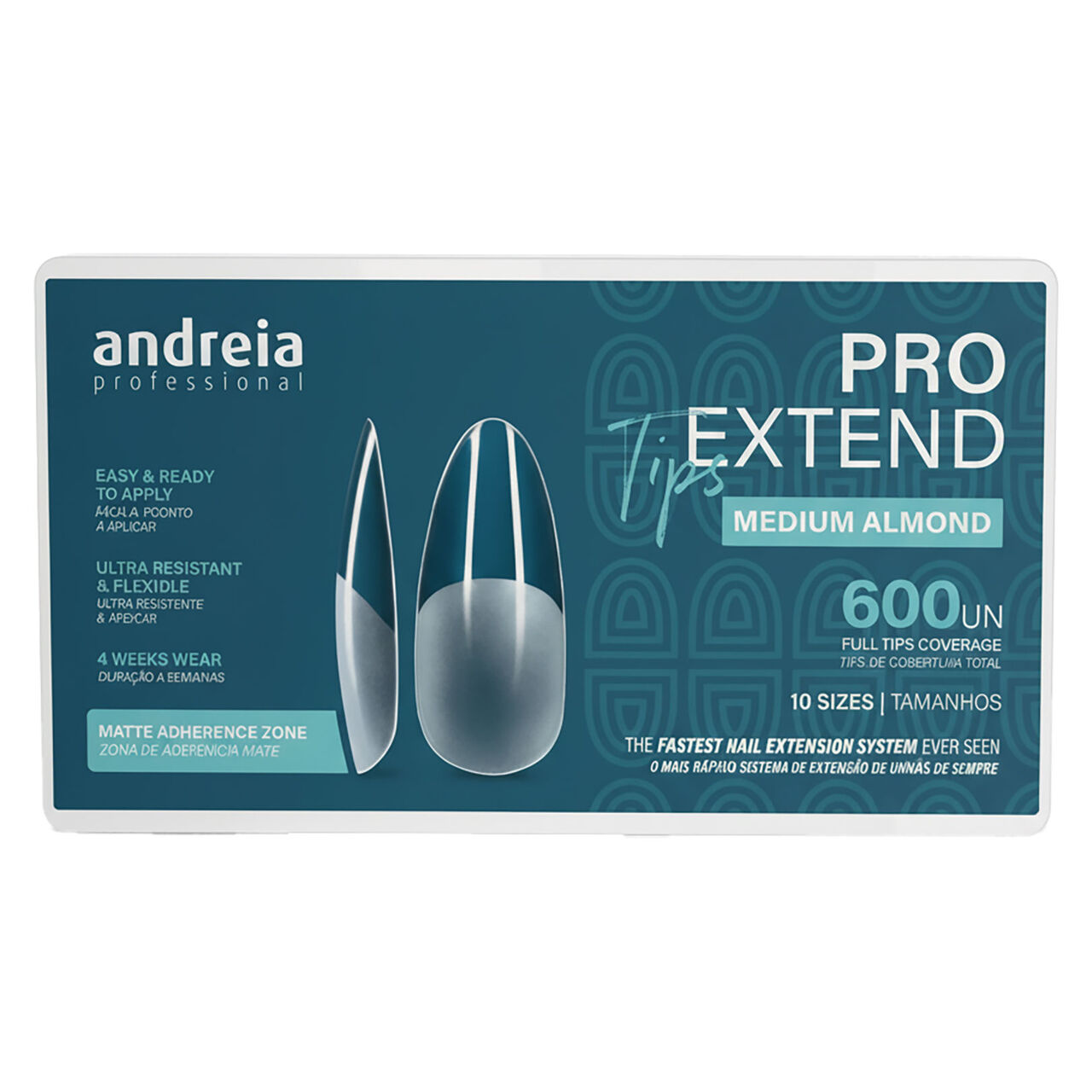 Capsules Pro Extend Tips medium almond Andreia - vue 2