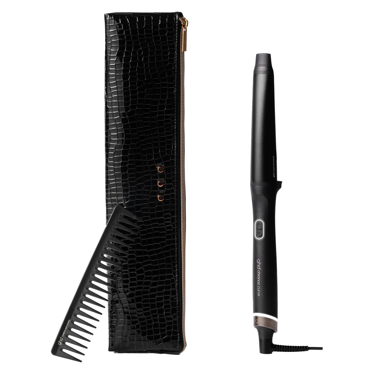 Coffret cadeau fer à friser conique ghd chronos curve 3 unités - vue 2