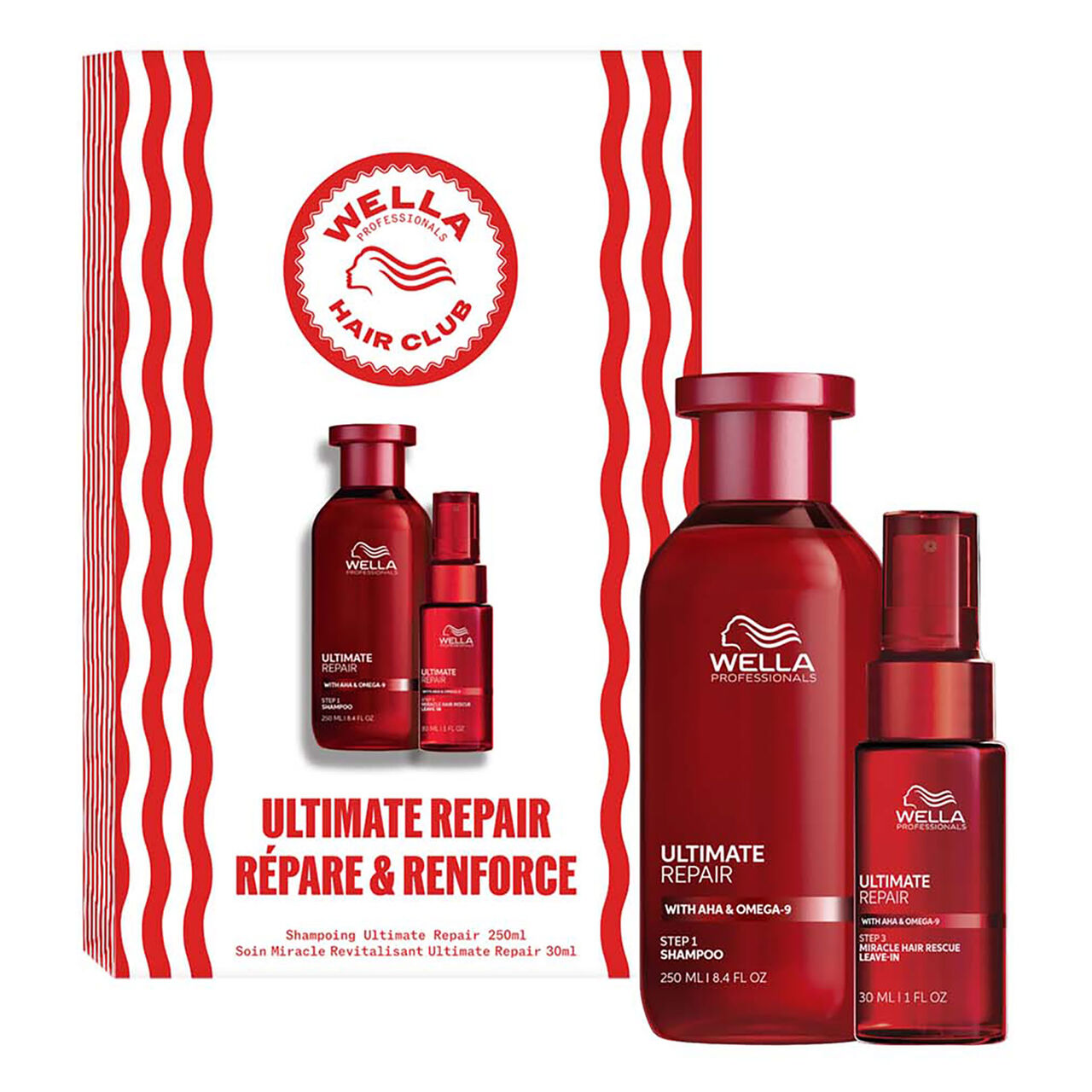 Coffret réparation ultime pour cheveux abîmés Ultimate Repair Wella - vue 2