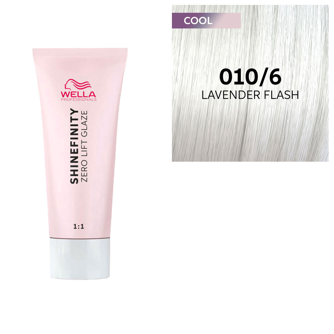 Wella Professionals - Coloration gloss Shinefinity 10/6 lavender flash
