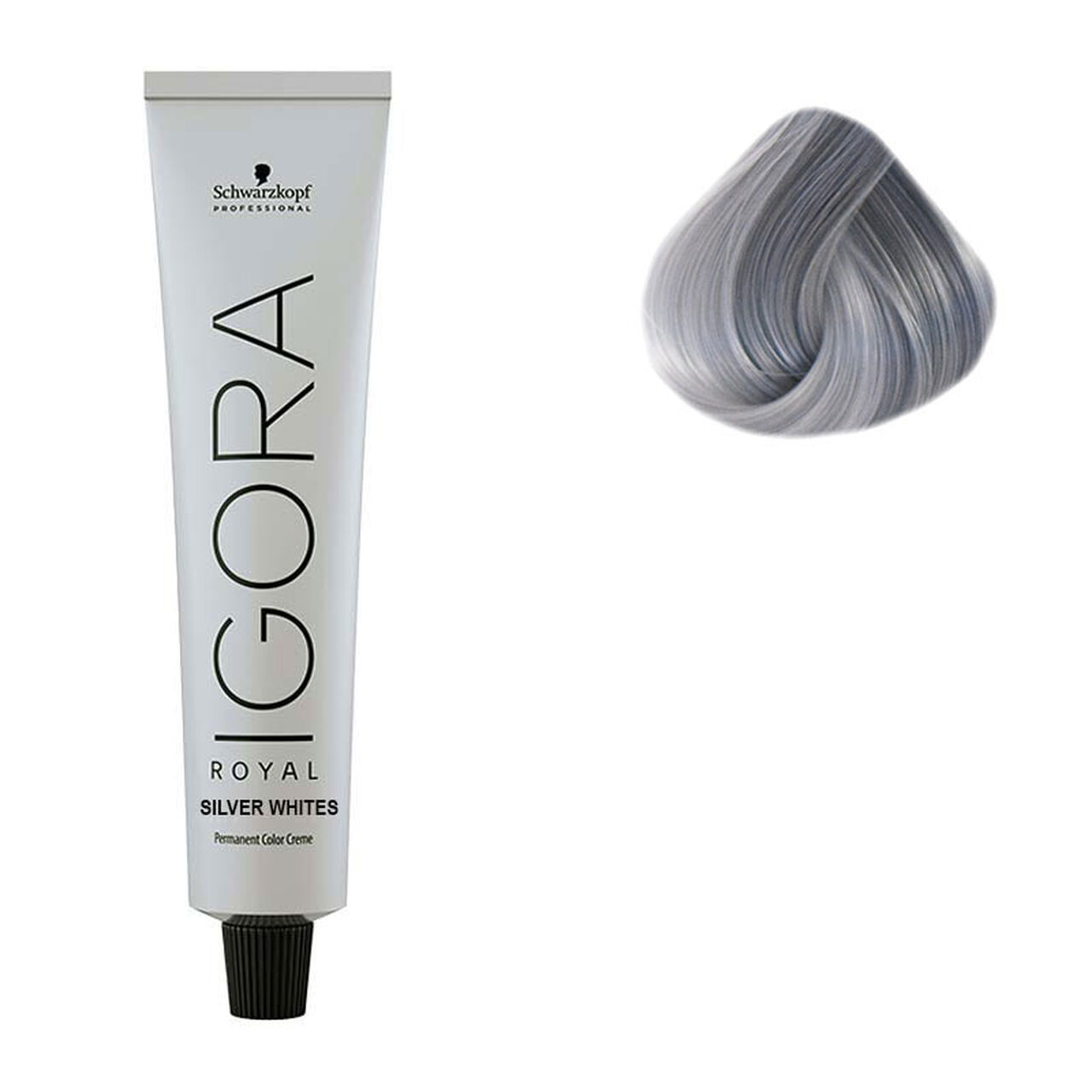 Schwarzkopf Professional IGORA Royal Absolutes SilverWhite coloration semi permanente pour cheveux argents et blancs teinte Dove 60 ml - vue 6