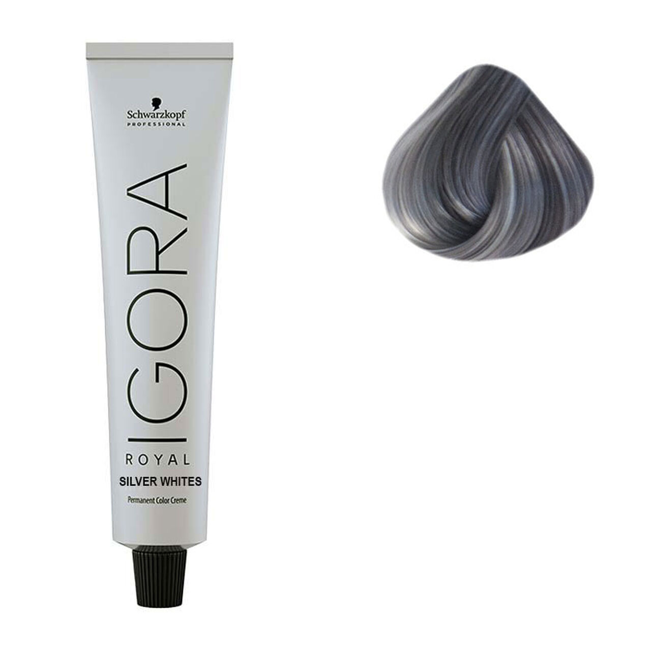 Schwarzkopf Professional IGORA Royal Absolutes SilverWhite coloration semi permanente pour cheveux argents et blancs teinte Dove 60 ml - vue 4