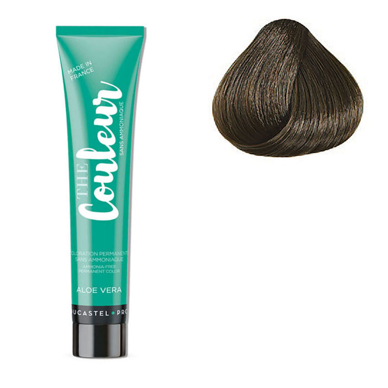 Coloration The Couleur 0% ammoniaque 5.4 châtain Duxelle 100ML - vue 4
