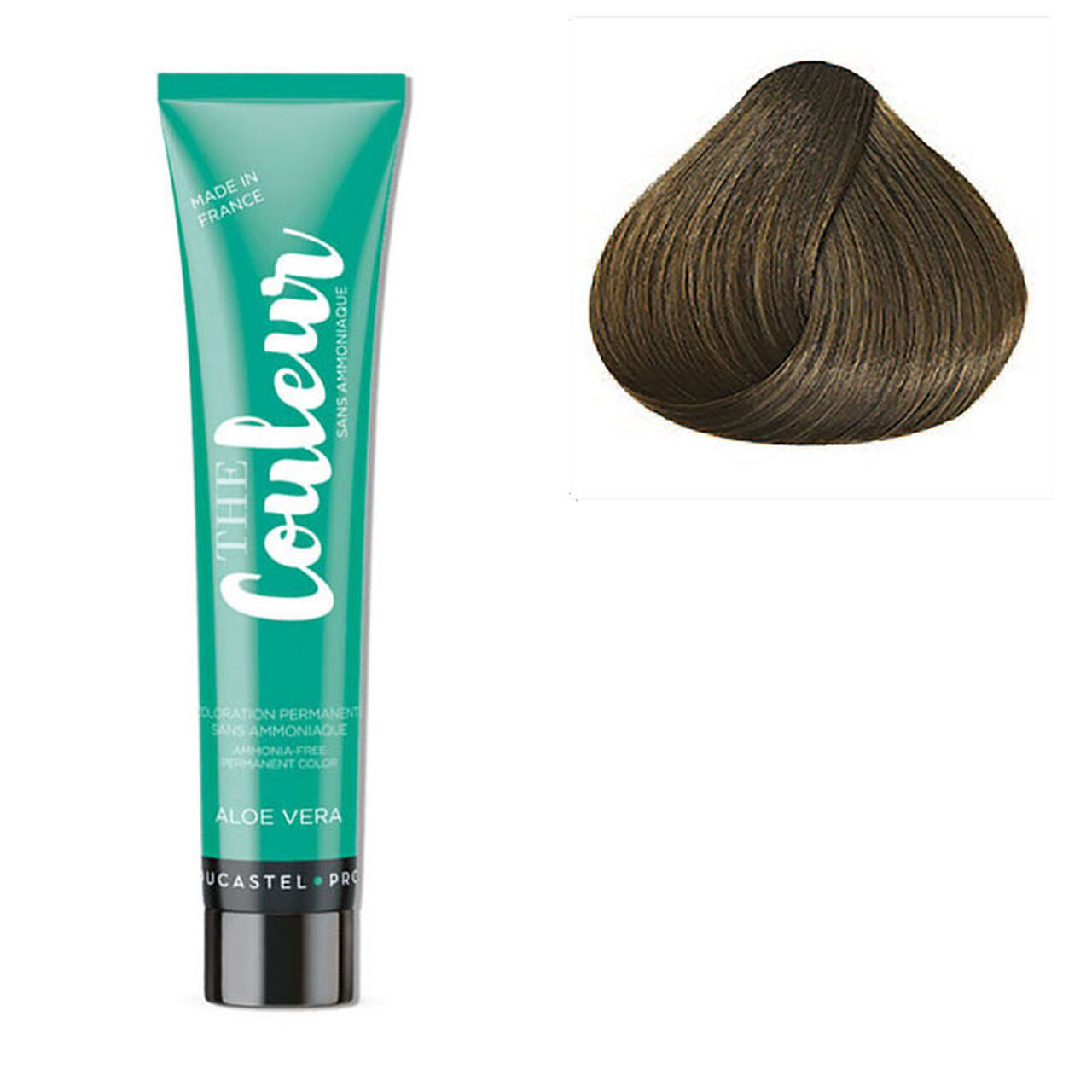 Coloration The Couleur 0% ammoniaque 5.4 châtain Duxelle 100ML - vue 9