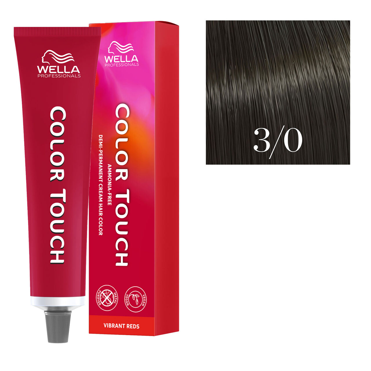 Wella Professionals - Coloration semi-permanente Color Touch 3/0 châtain foncé