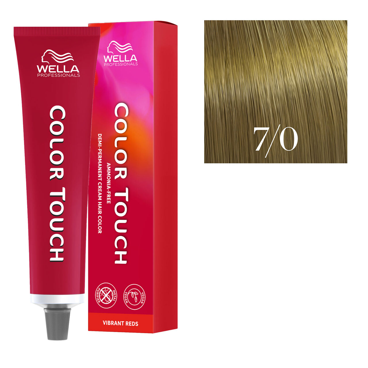 Wella Professionals - Coloration semi-permanente Color Touch 7/0 blond naturel