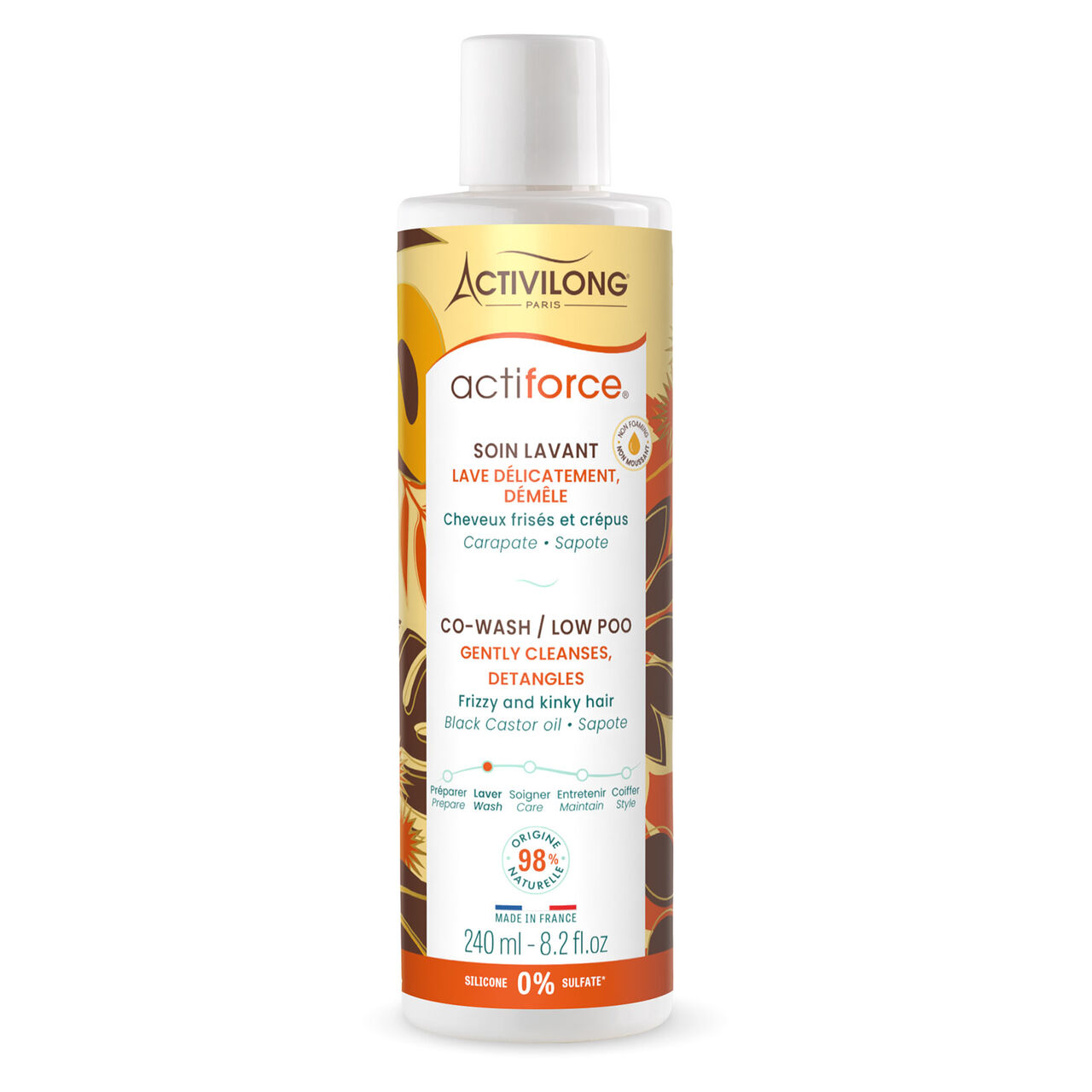 Crème lavante Co wash Actiforce Activilong 240 ML - vue 2