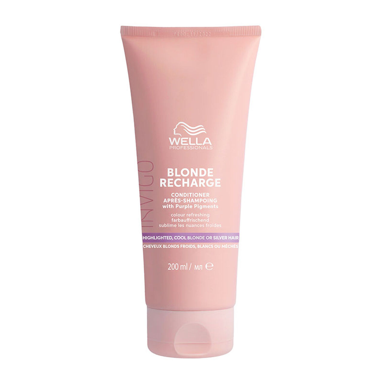 Wella Professionals - Conditionneur raviveur de couleur blond froid Invigo Blonde Recharge