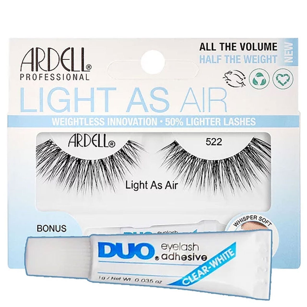 Ardell Faux cils à coller As Air 522