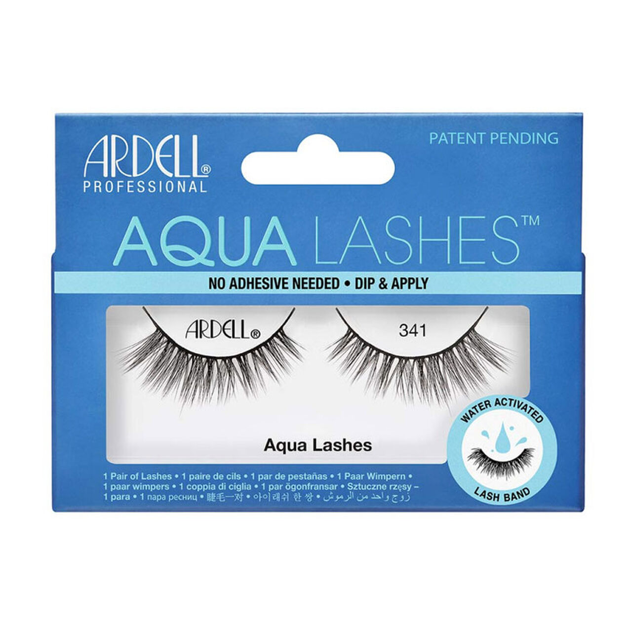 Ardell Faux cils Lashes adhésif à activer avec de 'eau 341