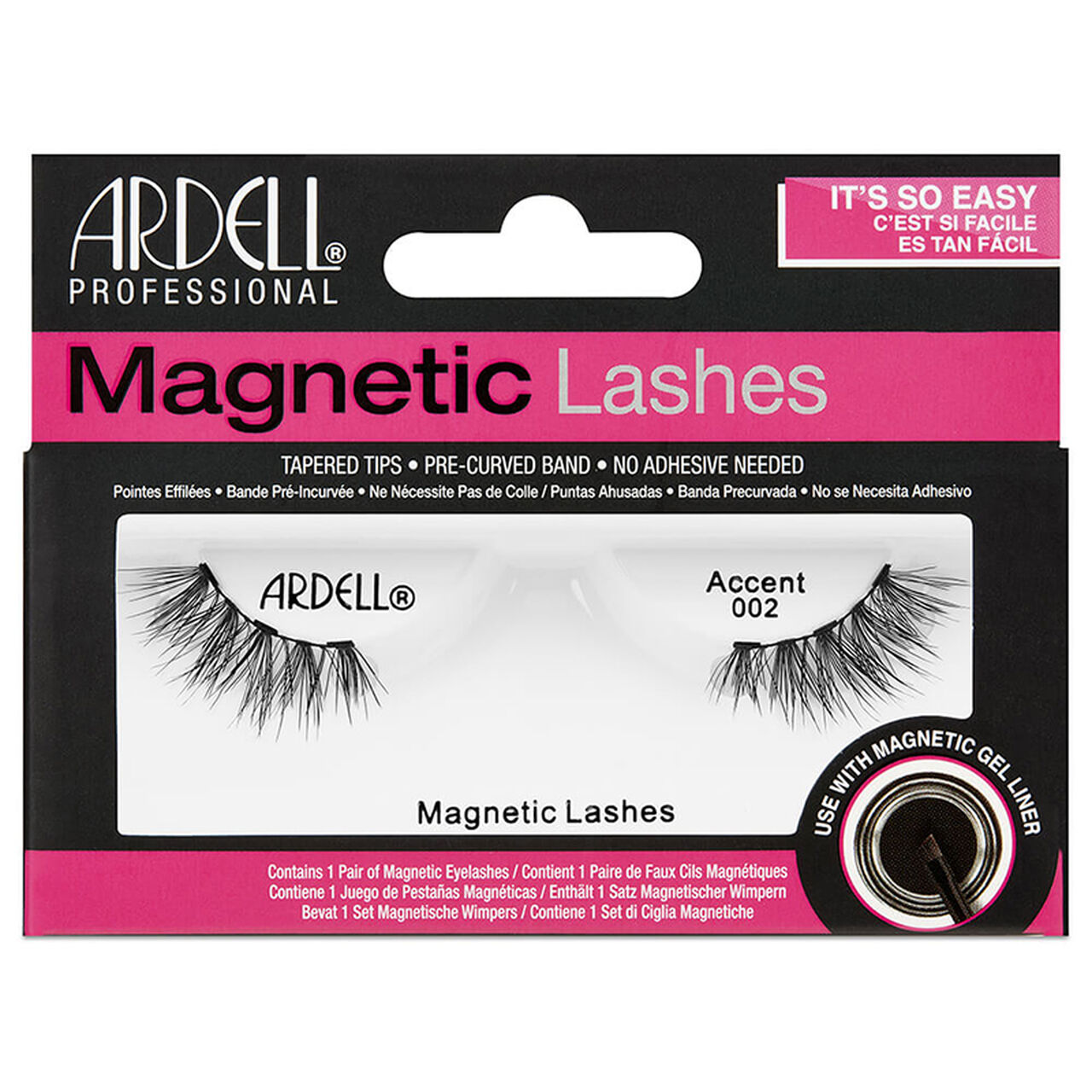 Ardell Faux cils Magnétiques Simple Frange Accent 002 - vue 2
