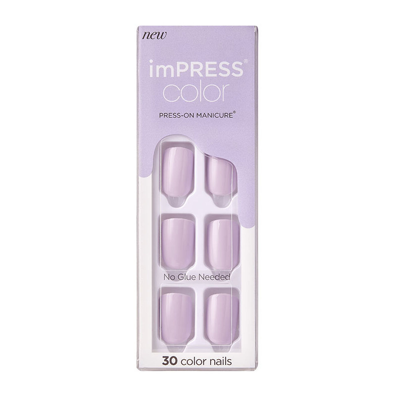 Kiss Faux ongles impress color purplect