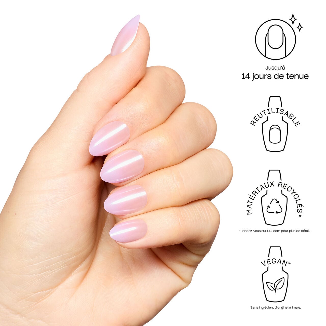 O.p.i Faux ongles xpress/on glaze for daze - vue 2