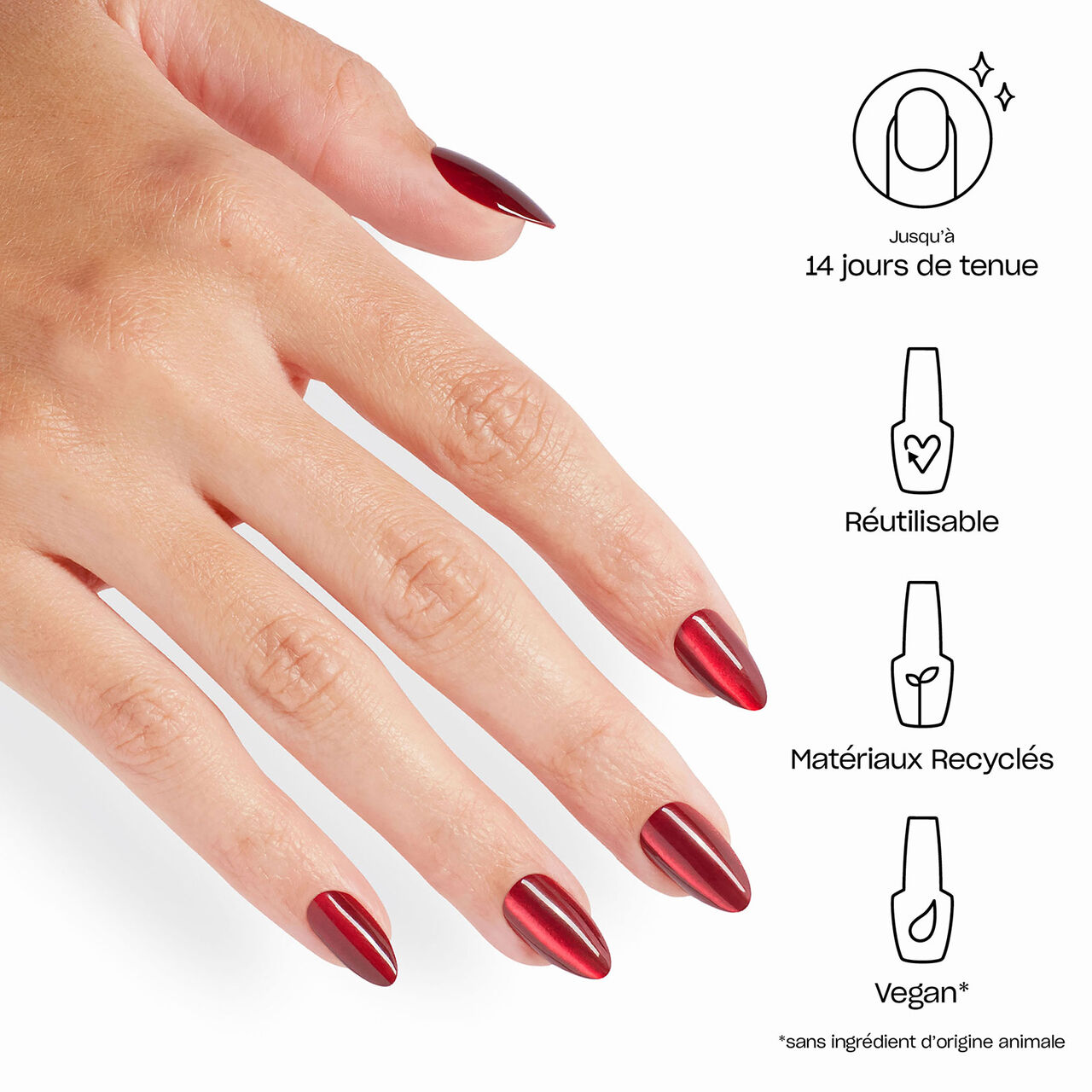 O.p.i Faux ongles xpress/on undercover waitress - vue 2