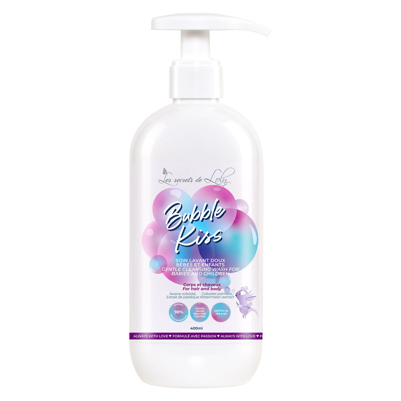 Les secrets de loly bubble kiss 400ml - vue 2