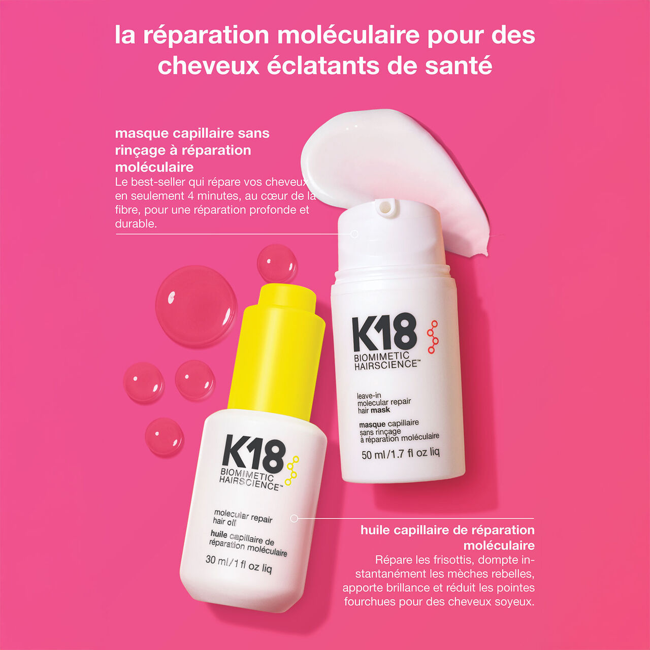 K18 Huile de réparation moléculaire 30ML - vue 6