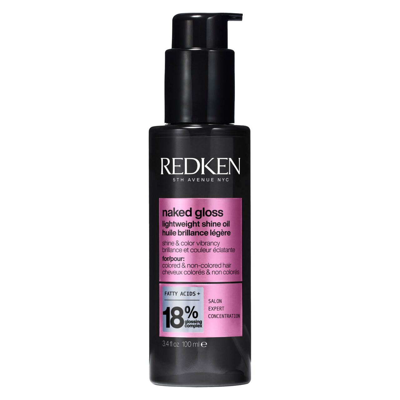 Redken - Huile de brillance légère Naked Gloss